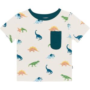 imageKYTE BABY Unisex Rayon Made from Bamboo Toddler TeeEcru Roar