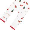 imageKYTE BABY Unisex Rayon Made From Bamboo Zippered Rompers 024 MonthsSanta Sleigh