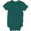 imageKYTE BABY Short Sleeve Unisex Baby Bodysuits Rayon Made From Bamboo Material Preemie Emerald