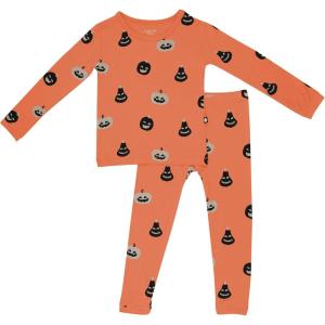 imageKYTE BABY Toddler Pajama Set  Pjs for Toddlers Made of Soft Bamboo Rayon MaterialCarve