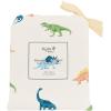 imageKyte Baby Soft Crib Sheet  Standard Fitted Crib Sheet Made with Rayon from Bamboo UltraGentle and Breathable Very Hungry CaterpillarEcru Roar