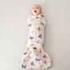 imageKYTE BABY Unisex Rayon Made from Bamboo Sleep Bag Swaddler for Babies 10 TogBlush Butterfly