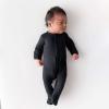 imageKYTE BABY Unisex Footie Rayon Made From Bamboo Snap Closure 1824 Months Midnight