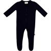 imageKYTE BABY Unisex Footie Rayon Made From Bamboo Snap Closure 1824 Months Midnight