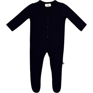 imageKYTE BABY Unisex Footie Rayon Made From Bamboo Snap Closure 1218 Months Midnight