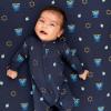 imageKYTE BABY Unisex Soft Romper with Snap Closure 97 Rayon made from Bamboo 3 SpandexHanukkah