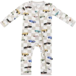 imageKYTE BABY Unisex Rayon Made From Bamboo Zippered Rompers 024 MonthsFast and Fierce