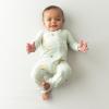 imageKYTE BABY Soft Bamboo from Rayon Long Sleeve Unisex Bodysuit 024 MonthsAloe Chick