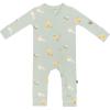 imageKYTE BABY Soft Bamboo from Rayon Long Sleeve Unisex Bodysuit 024 MonthsAloe Chick