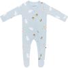 imageKYTE BABY Unisex Zipper Closure Footies Rayon Made From Bamboo 024 MonthsIce Rabbit