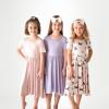imageKYTE BABY Toddler Girls Twirl Dress  Ultra Soft Rayon Made from BambooTaro