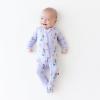 imageKYTE BABY Unisex Zipper Closure Footies Rayon Made From Bamboo 024 MonthsMermaid