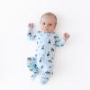 imageKYTE BABY Unisex Zipper Closure Footies Rayon Made From Bamboo 024 MonthsPirate