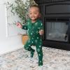 imageKYTE BABY Unisex Zipper Closure Footies Rayon Made From Bamboo 024 MonthsSlytherin