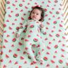 imageKYTE BABY Unisex Zipper Closure Footies Rayon Made From Bamboo 024 MonthsWatermelon