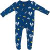 imageKYTE BABY Unisex Zipper Closure Footies Rayon Made From Bamboo 024 MonthsRavenclaw