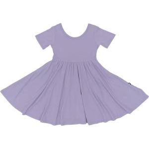 imageKYTE BABY Toddler Girls Twirl Dress  Ultra Soft Rayon Made from BambooTaro
