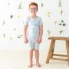 imageKYTE BABY Short Sleeve Toddler Pajama Set 97 Rayon made from Bamboo 3 SpandexIce Rabbit