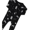 imageKYTE BABY Unisex Zipper Closure Footies Rayon Made From Bamboo 024 MonthsBlack