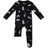 imageKYTE BABY Unisex Zipper Closure Footies Rayon Made From Bamboo 024 MonthsBlack