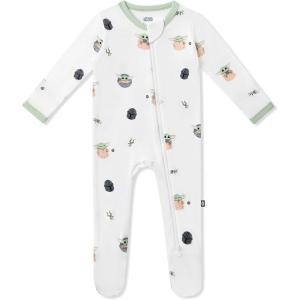 imageKYTE BABY Unisex Zipper Closure Footies Rayon Made From Bamboo 024 MonthsGrogu