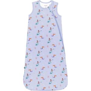 imageKYTE BABY Sleep Bag 10 TOG Rayon Made From Bamboo Wearable Blanket Dual Zipper For Infants And Toddlers Nursery EssentialsMermaid