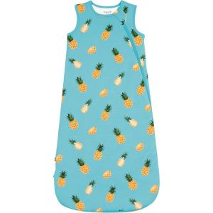 imageKYTE BABY Sleep Bag 10 TOG Rayon Made From Bamboo Wearable Blanket Dual Zipper For Infants And Toddlers Nursery EssentialsPineapple