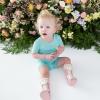 imageKYTE BABY Short Sleeve Toddler Pajama Set 97 Rayon made from Bamboo 3 SpandexRobin