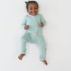 imageKYTE BABY Soft Bamboo Rayon Rompers Zipper Closure 024 Months 1218 Months Sage