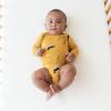 imageKYTE BABY Soft Bamboo from Rayon Long Sleeve Unisex Bodysuit 024 MonthsHufflepuff