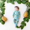 imageKYTE BABY Soft Bamboo from Rayon Long Sleeve Unisex Bodysuit 024 MonthsPineapple