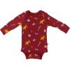 imageKYTE BABY Soft Bamboo from Rayon Long Sleeve Unisex Bodysuit 024 MonthsGryffindor