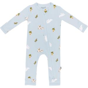 imageKYTE BABY Soft Bamboo from Rayon Long Sleeve Unisex Bodysuit 024 MonthsIce Rabbit