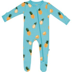 imageKYTE BABY Soft Bamboo from Rayon Long Sleeve Unisex Bodysuit 024 MonthsPineapple