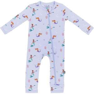 imageKYTE BABY Unisex Rayon Made From Bamboo Zippered Rompers 024 MonthsMermaid