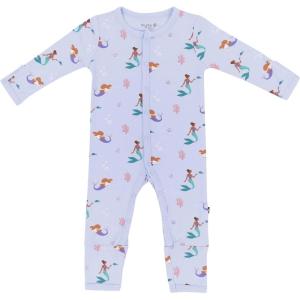 imageKYTE BABY Unisex Soft Romper with Snap Closure 97 Rayon made from Bamboo 3 SpandexMermaid